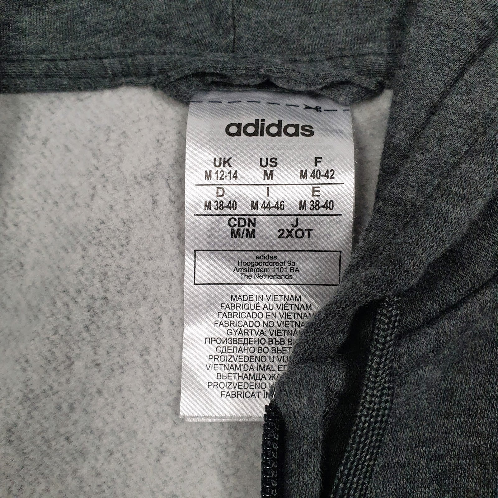 Womens Grey Champion  Full Zip Jumper