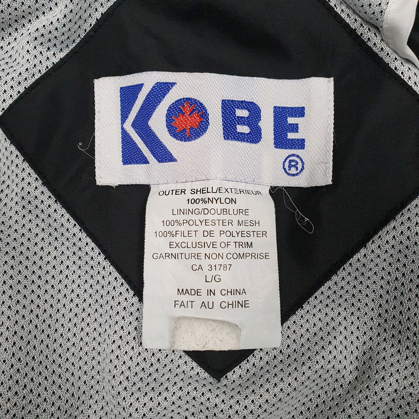 Mens Black Kobe Rugby Hoodie Coat