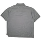 Mens Grey Ralph Lauren Vintage 90s Quarter Zip Polo Shirt