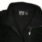 Mens Black Patagonia R2 Levitator Vintage 90s 00s Made In USA Quarter Zip Jumper