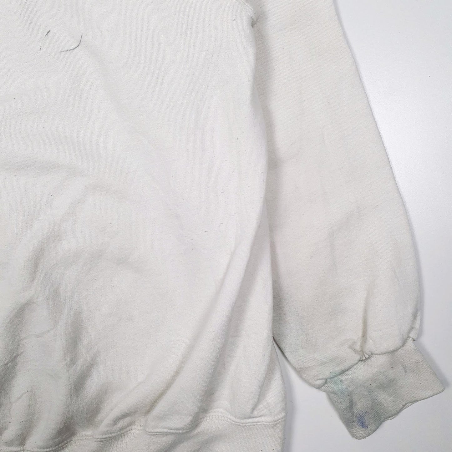 Mens White Champion  Hoodie Jumper