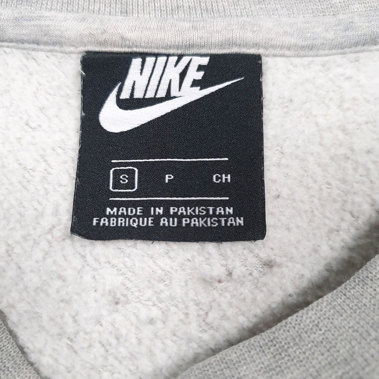 Mens Grey Nike  Crewneck Jumper