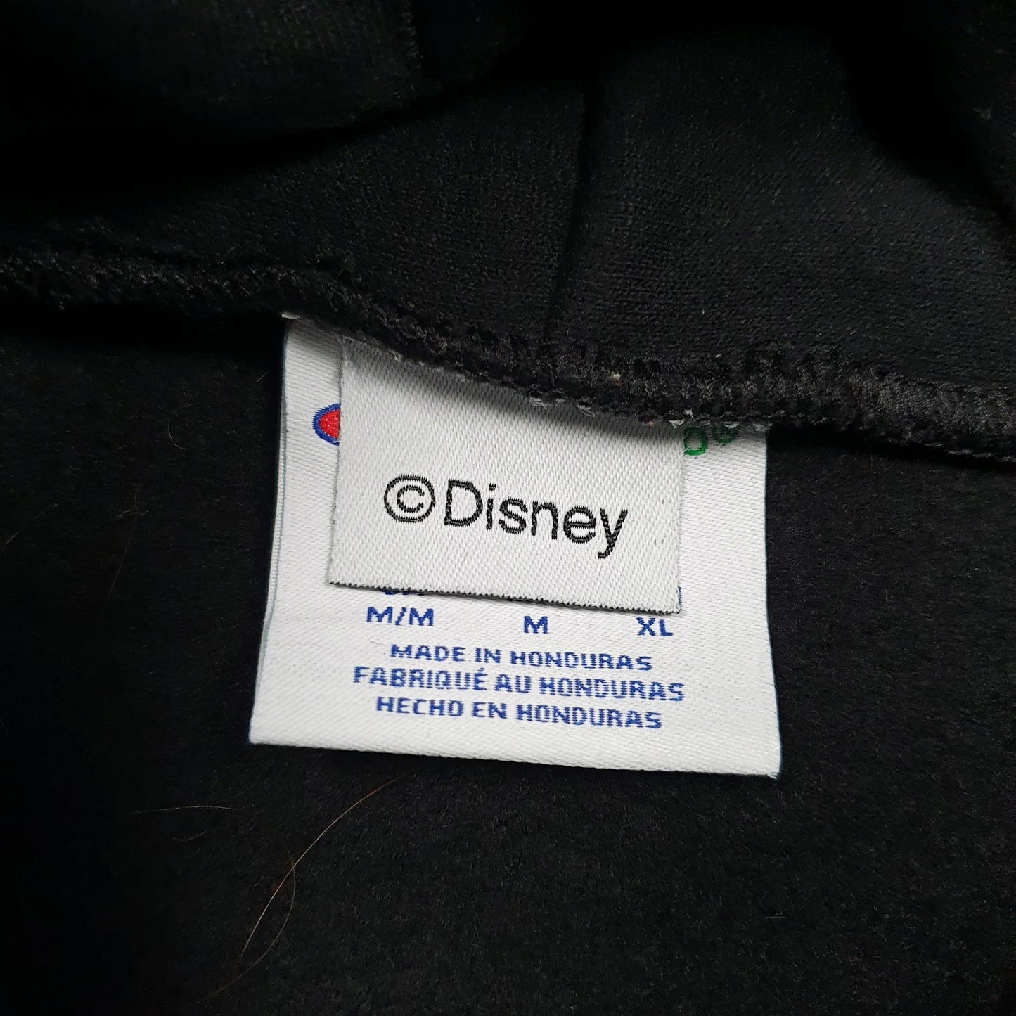 Mens Black Disney  Hoodie Jumper