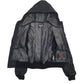 Womens Black Refrigiwear Winter Windbreaker Padded  Coat