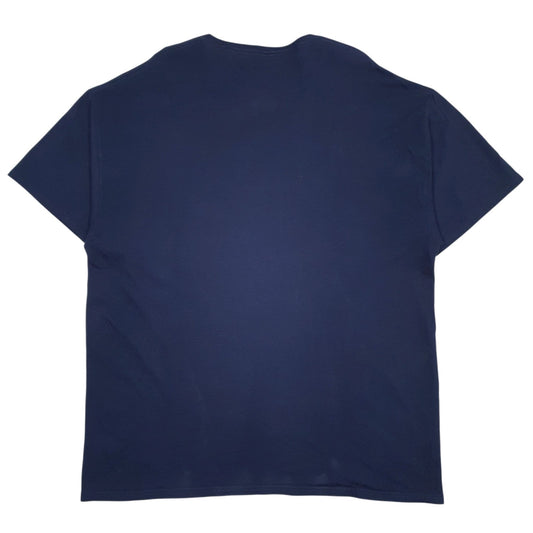 Mens Navy Fruit Of The Loom Jacksonville Golden Eagles  T Shirt