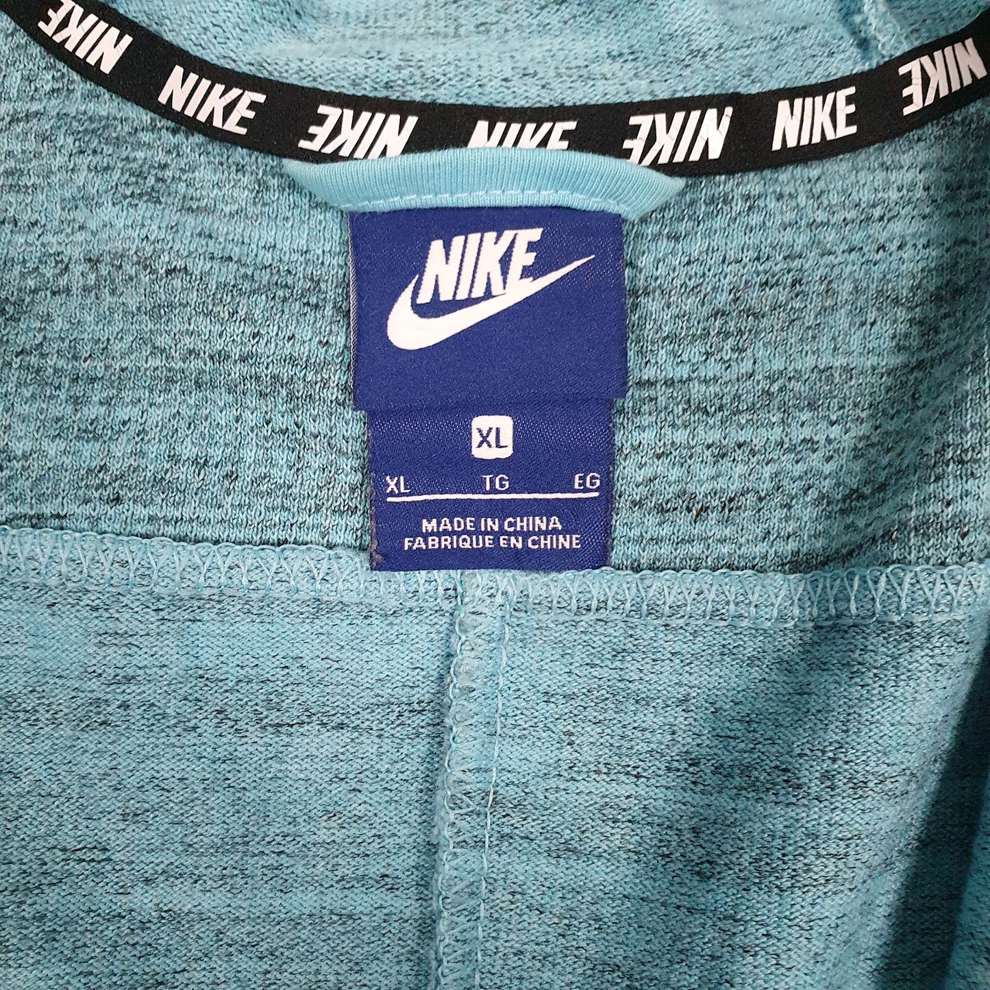 Mens Blue Nike  Full Zip Jumper