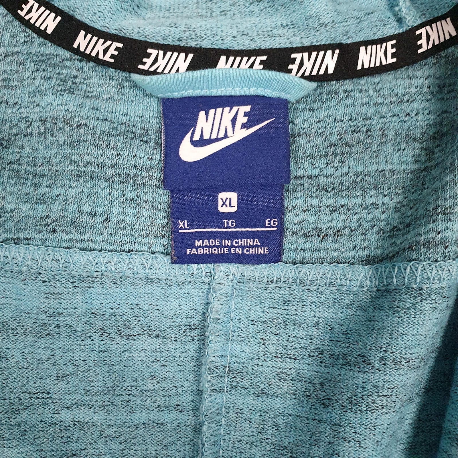Mens Blue Nike  Full Zip Jumper