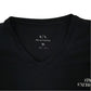 Mens Black Armani   T Shirt