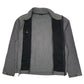 Mens Grey Wrangler Windbreaker  Coat