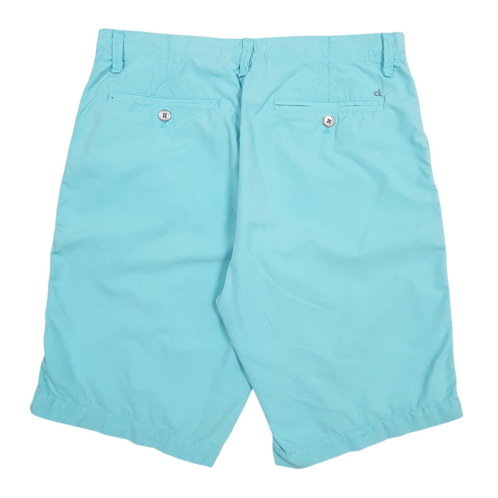 Mens Blue Calvin Klein  Hoodie Shorts