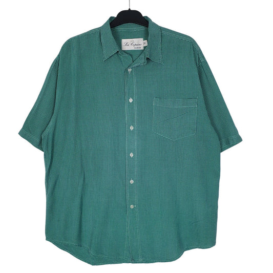 Mens Green Les Copains  Short Sleeve Shirt