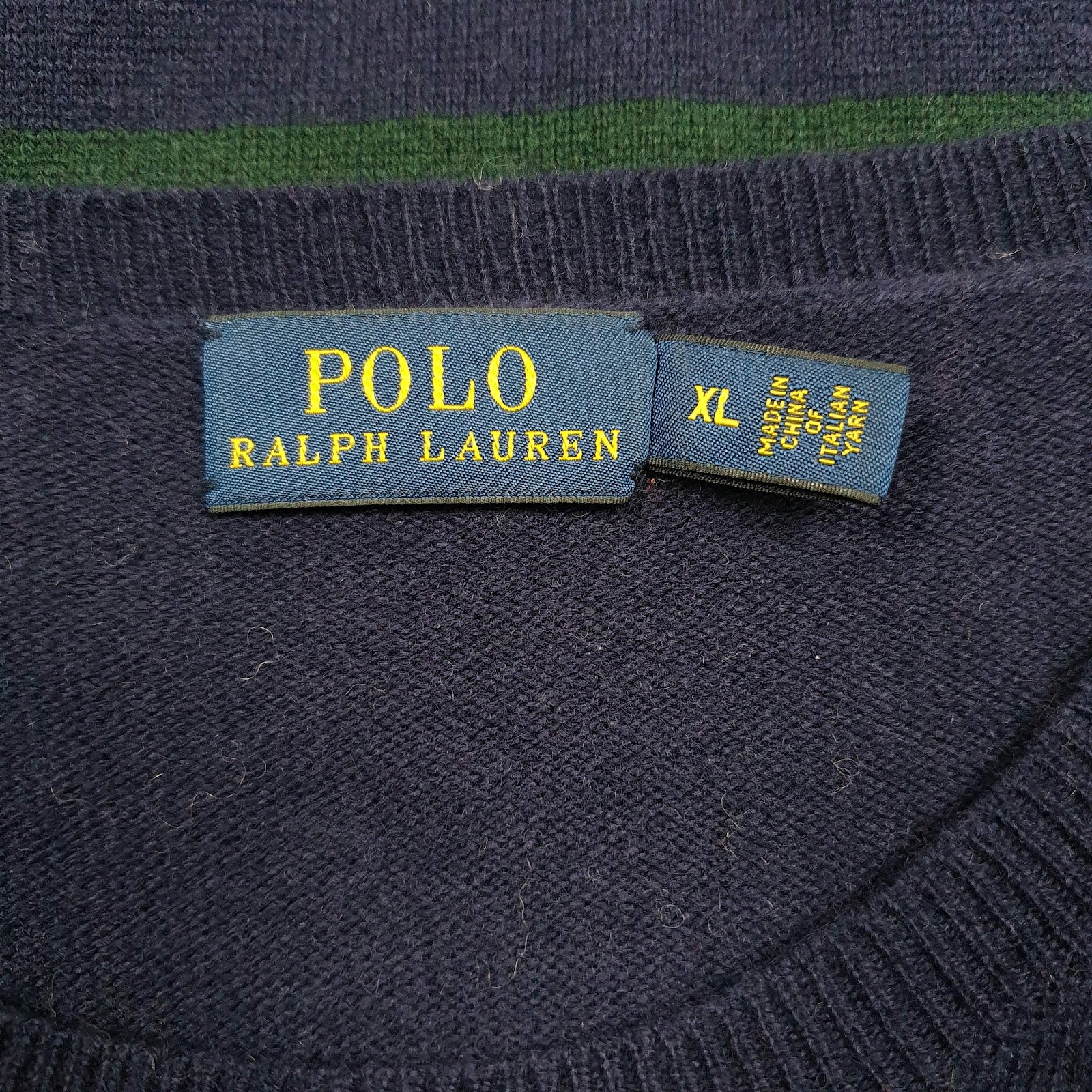 Womens Navy Polo Ralph Lauren  Crewneck Jumper