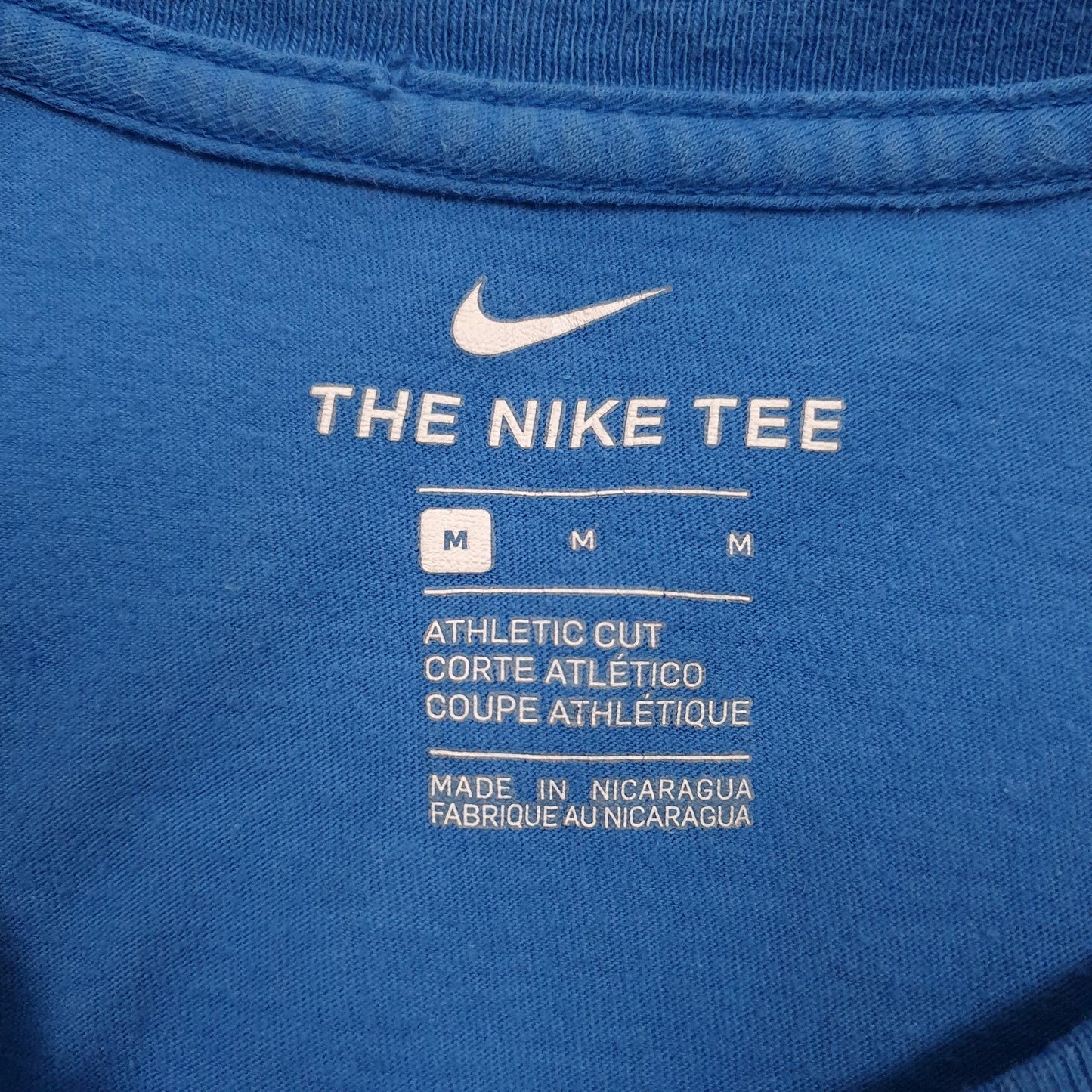 Mens Blue Nike   T Shirt