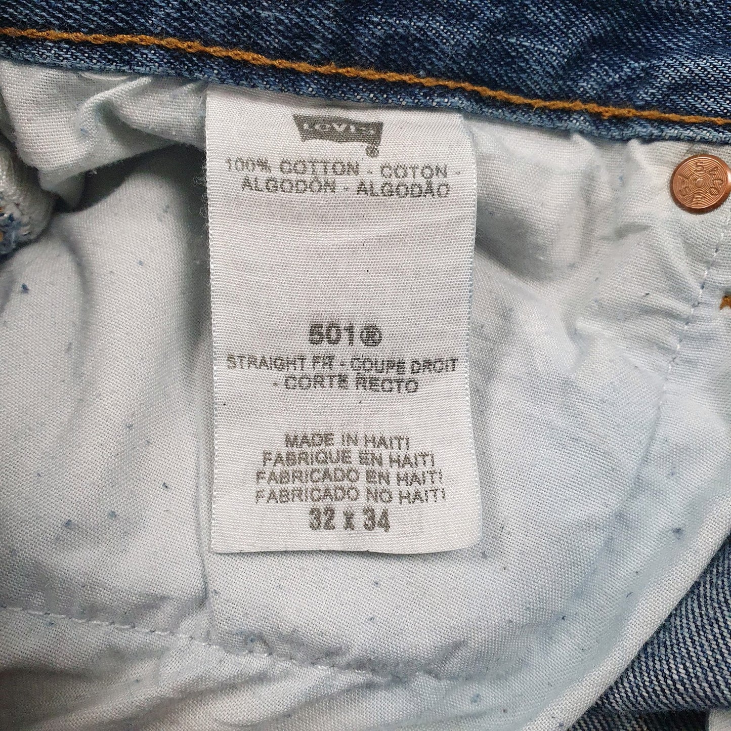 Mens Blue Levis   Jeans