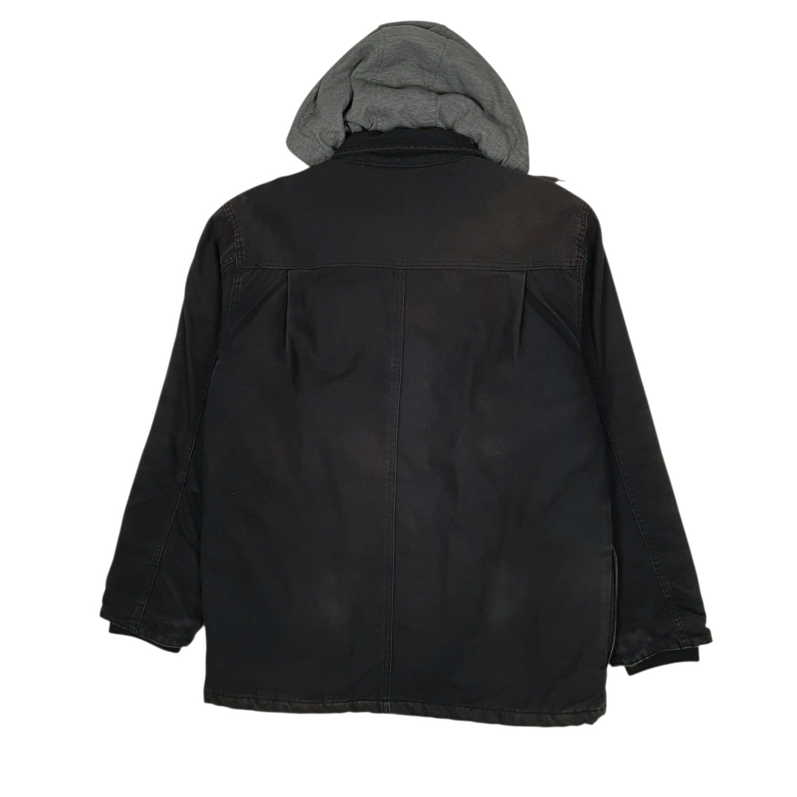 Mens Black Dickies Chore Hoodie  Coat