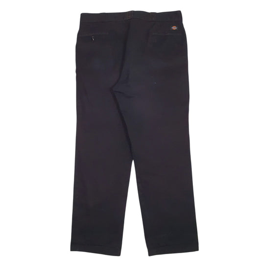Mens Black Dickies Workwear  Trousers