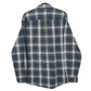 Mens Navy L.L.Bean Flannel  Shirt
