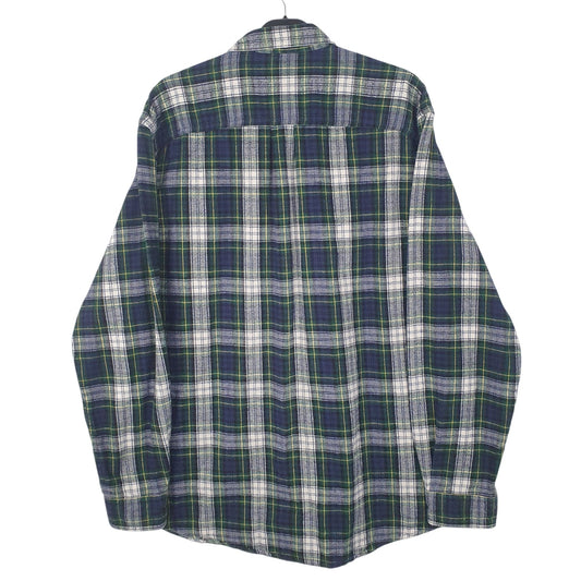 Mens Navy L.L.Bean Flannel  Shirt