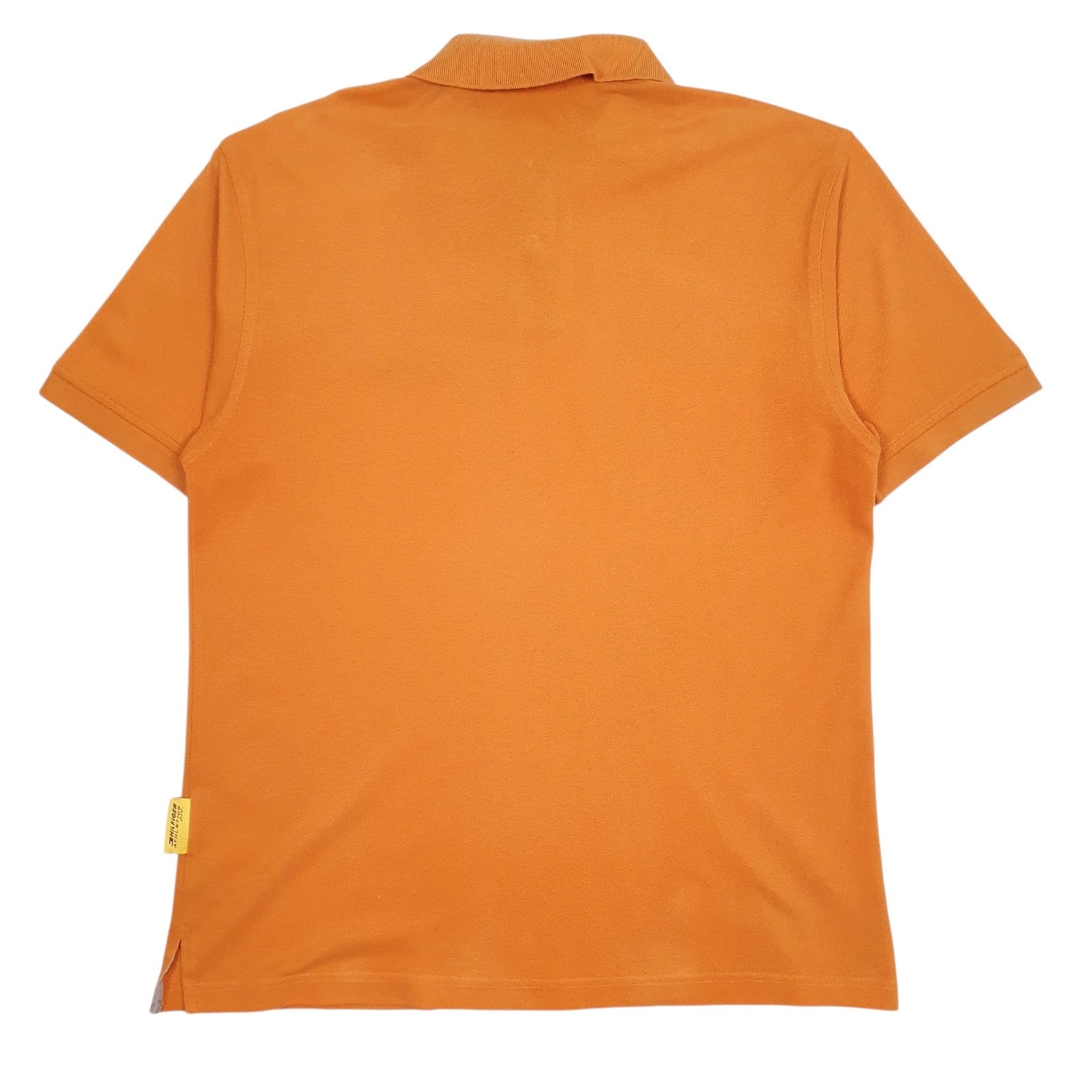 Mens Orange Tommy Hilfiger Athletic  Polo Shirt
