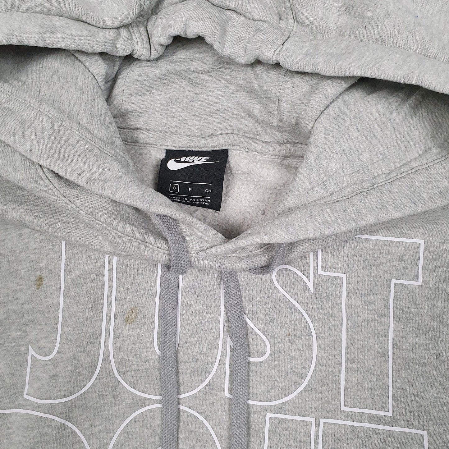 Mens Grey Nike  Hoodie Jumper