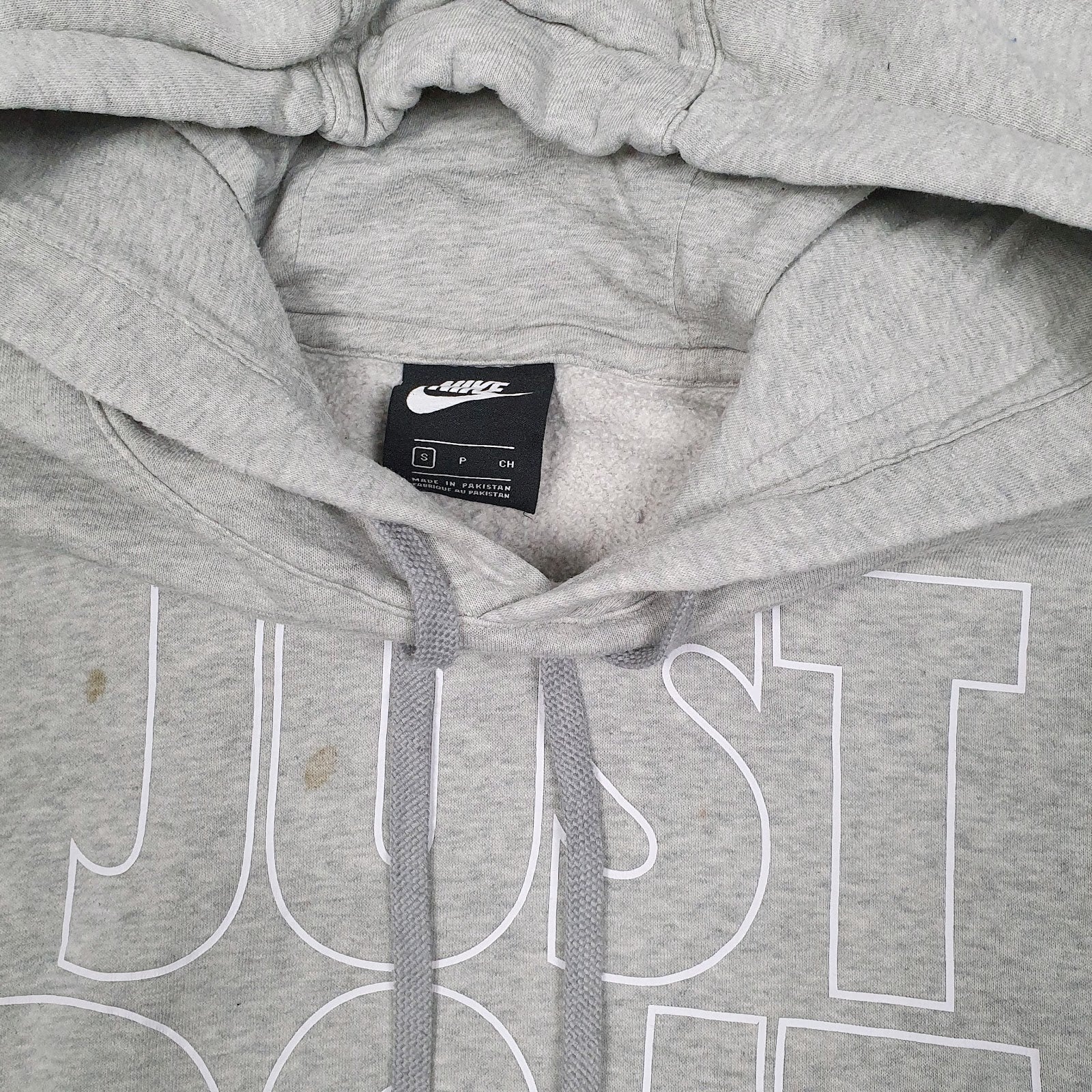 Mens Grey Nike  Hoodie Jumper