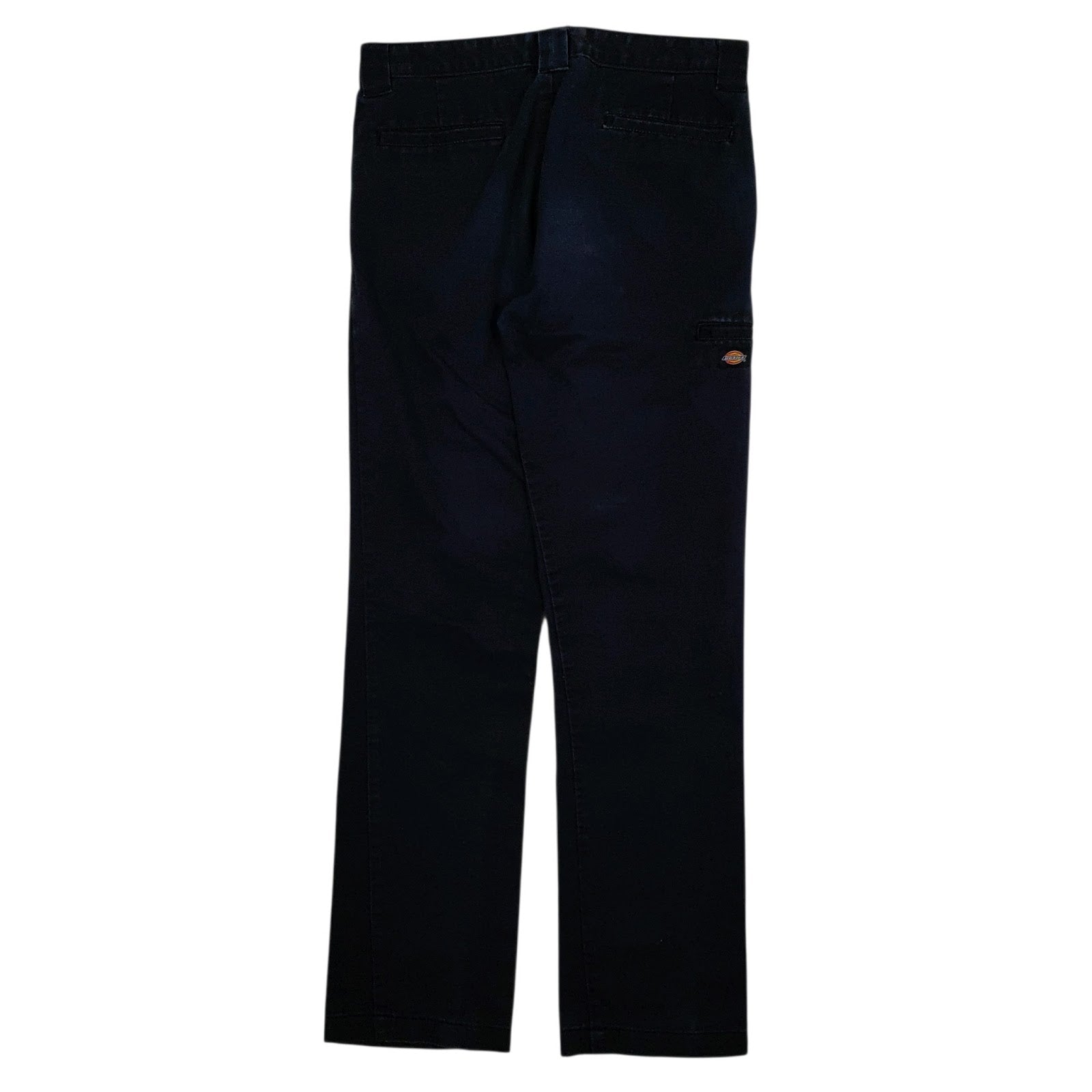 Mens Black Dickies   Trousers