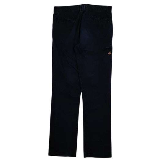 Mens Black Dickies   Trousers