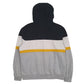 Mens Grey Fila Spellout Hoodie Jumper