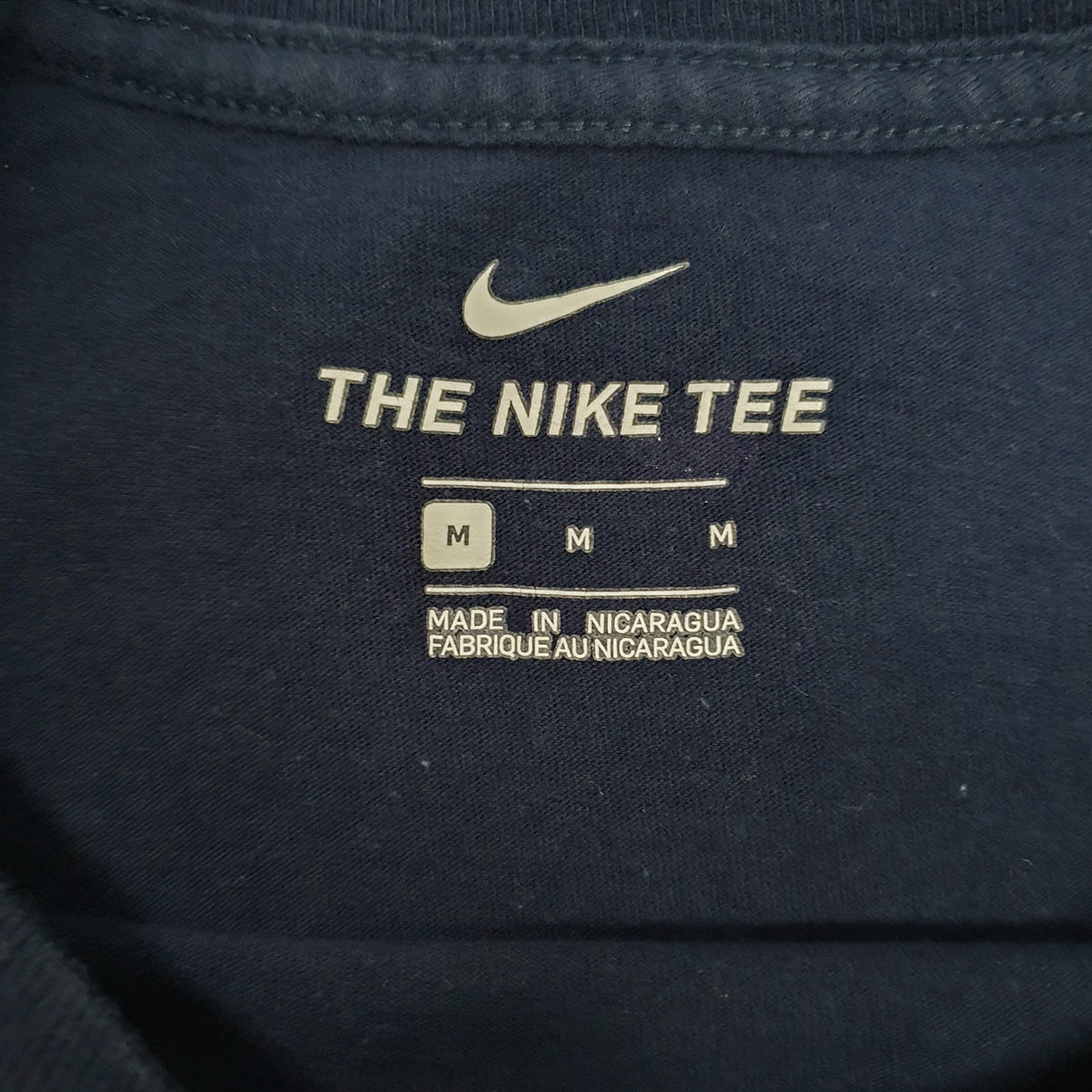 Mens Navy Nike Aviators  T Shirt