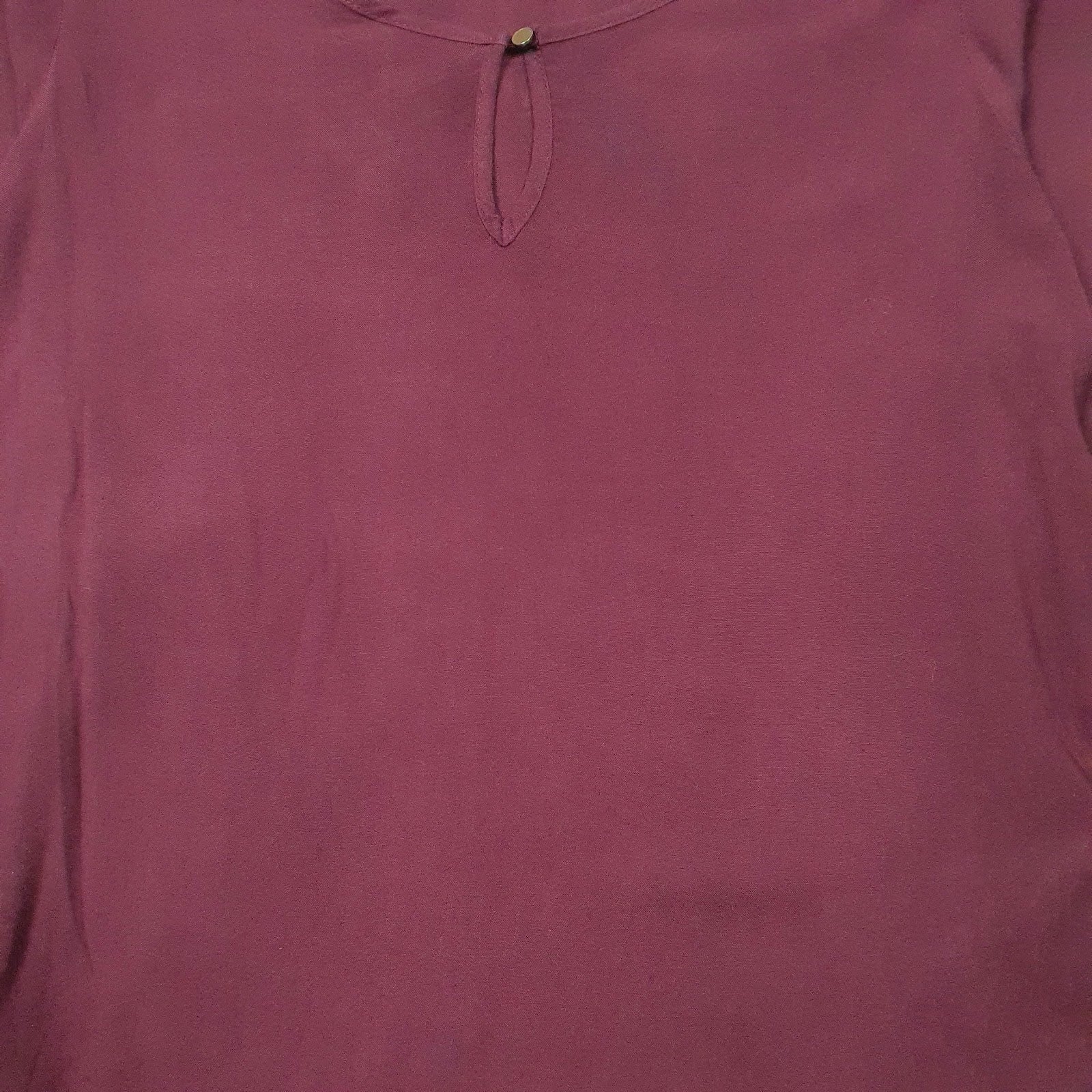 Womens Burgundy Vero Moda   T Shirt