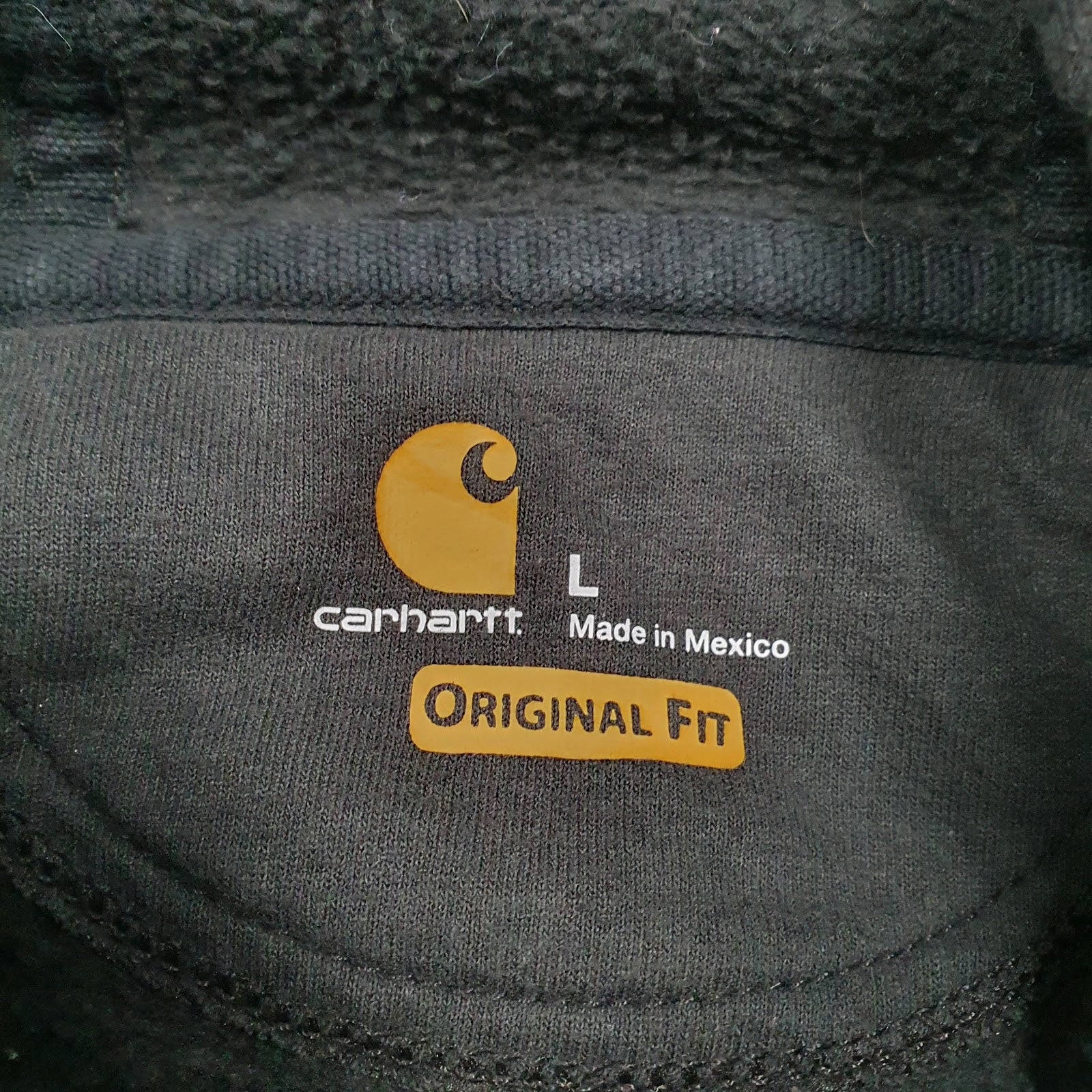 Mens Grey Carhartt  Hoodie Jumper