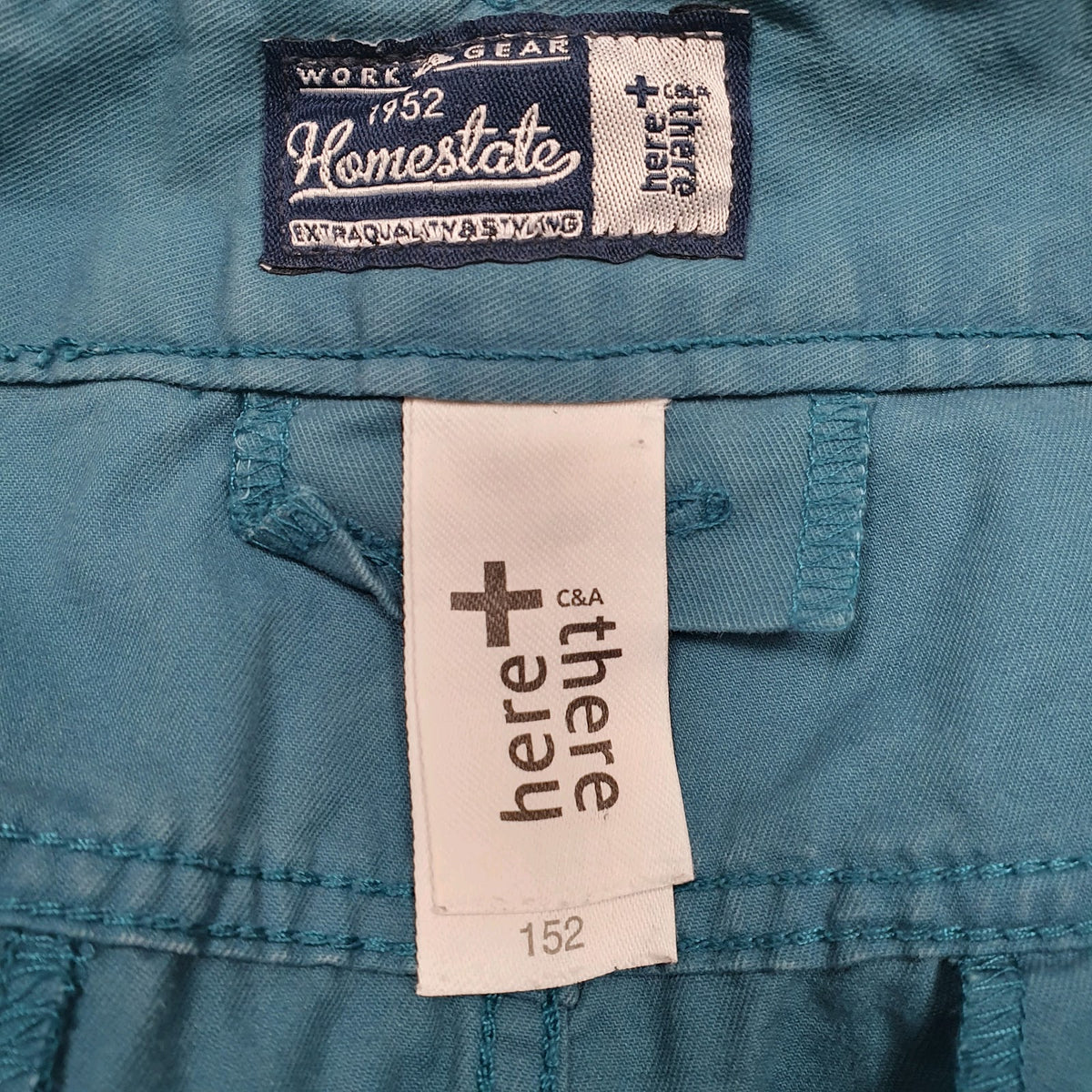 Womens Blue Homestate Workwear  Trousers