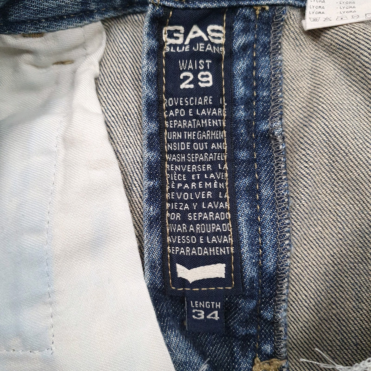 Womens Blue Gas   Jeans