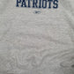 Mens Grey NFL New England Patriots Hoodie Jumper
