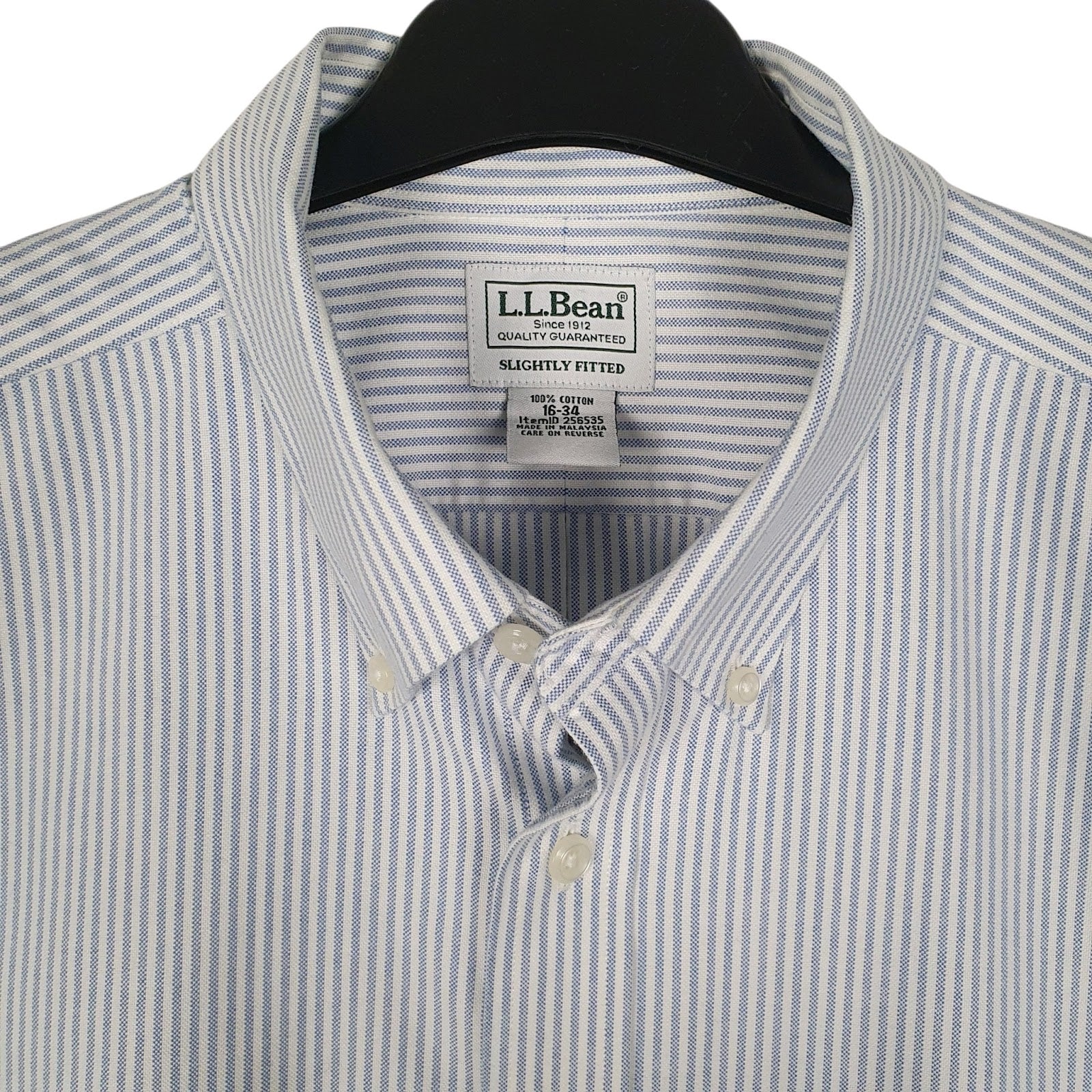 Mens Blue L.L.Bean   Shirt
