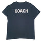 Mens Black Gildan Chino Youth Basketball Coach  T Shirt