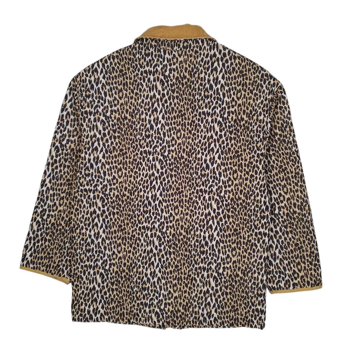 Womens Beige Levis Leopard Print  Coat