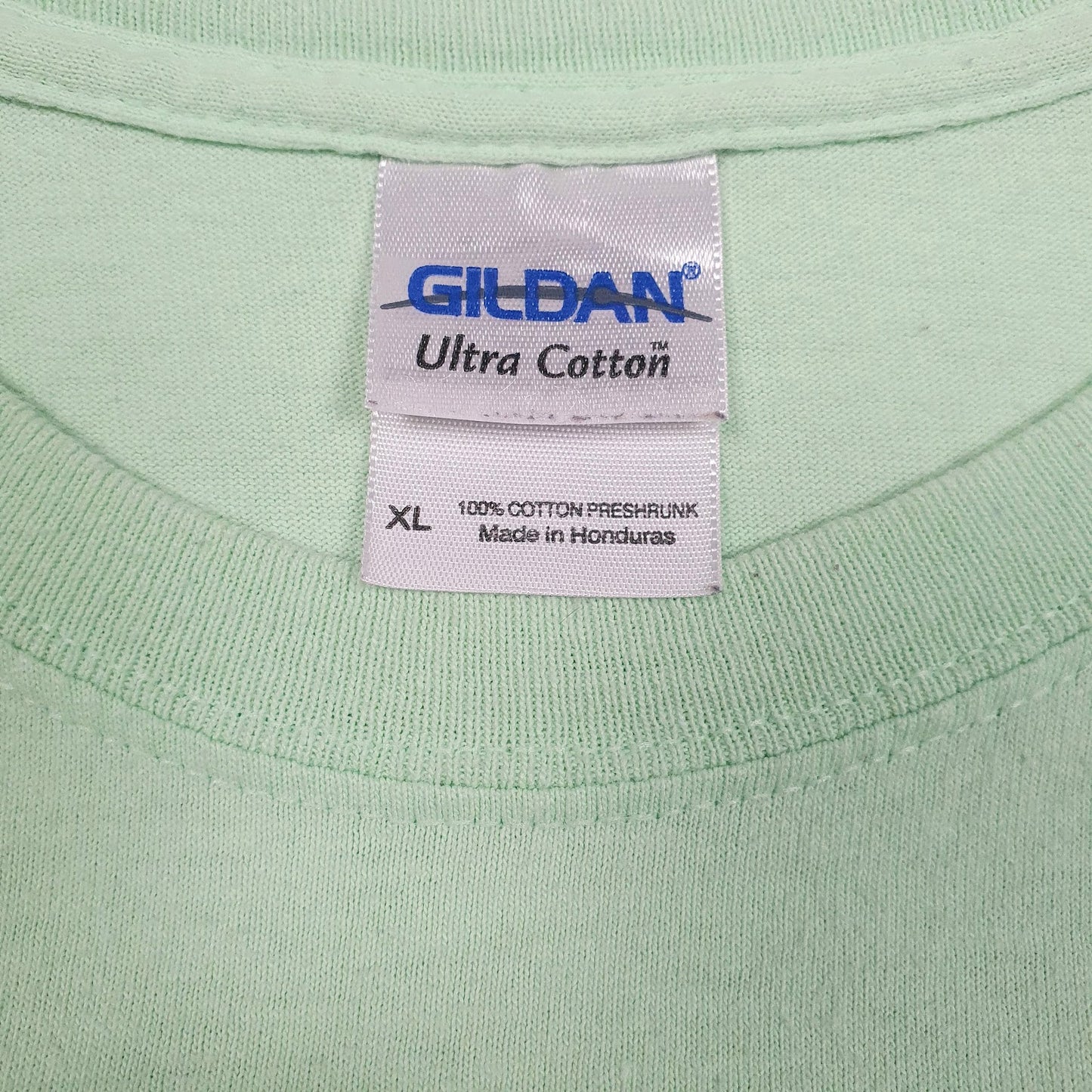 Mens Green Gildan   T Shirt