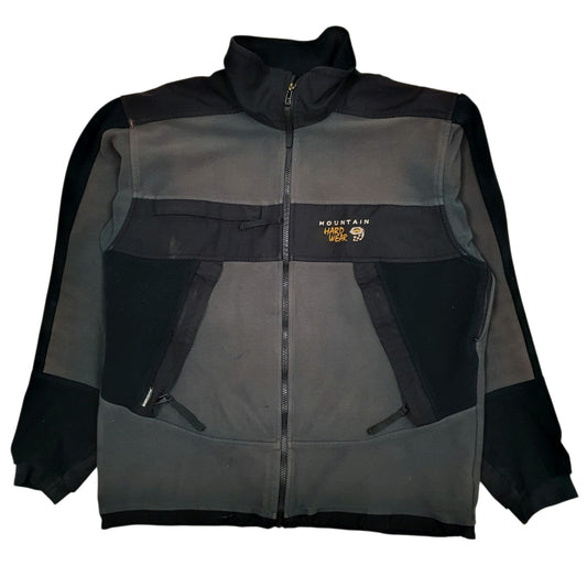 Mens Black Mountain Hard Wear Windbreaker  Coat