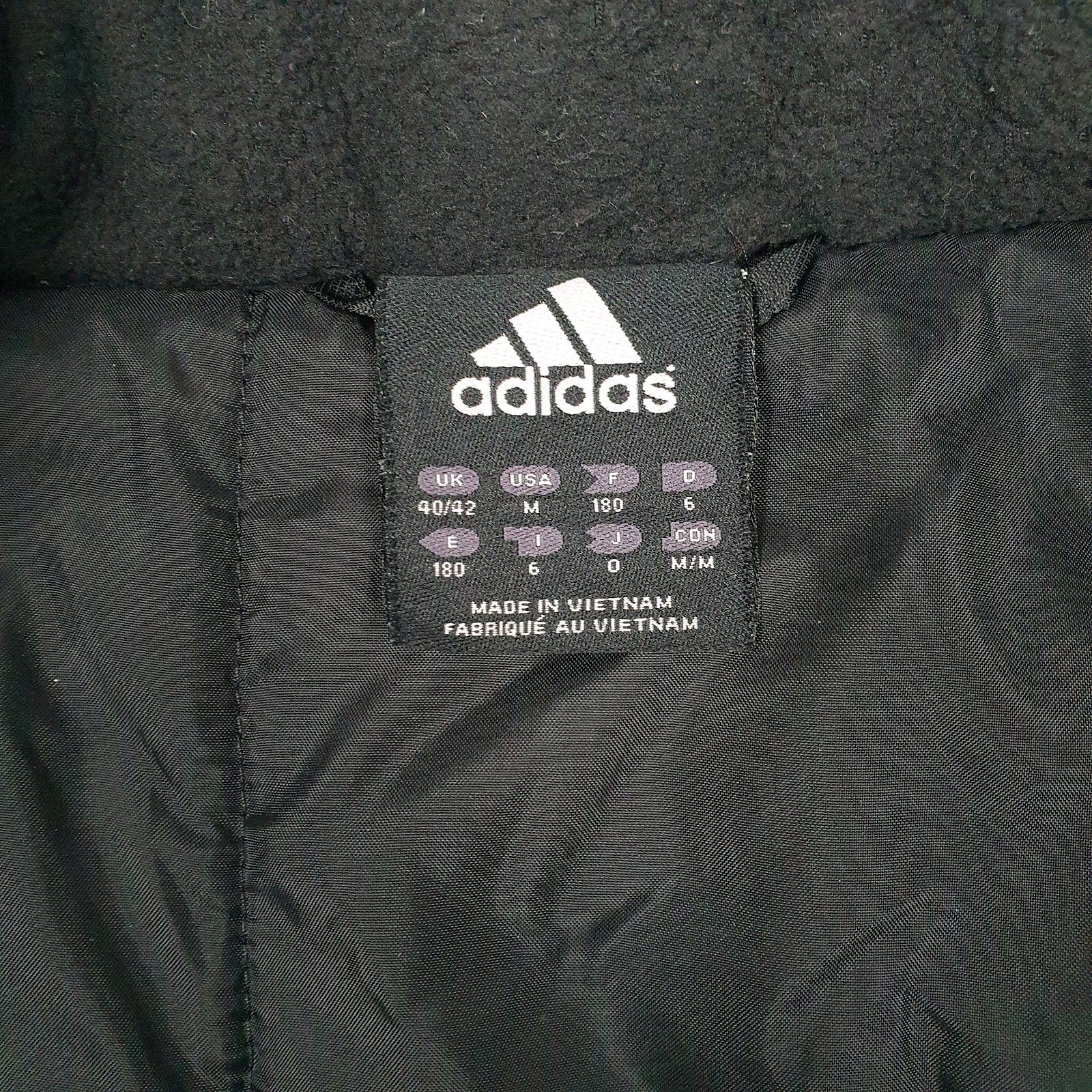 Mens Black Adidas Saint Peter's Peahens  Coat