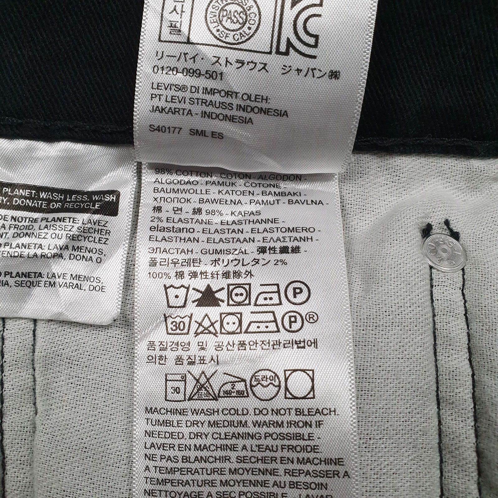 Mens Black Levis   Jeans