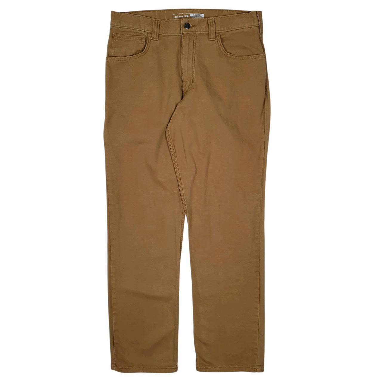 Mens Beige Carhartt 102517 Chino Trousers