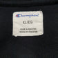 Mens Black Champion  Crewneck Jumper