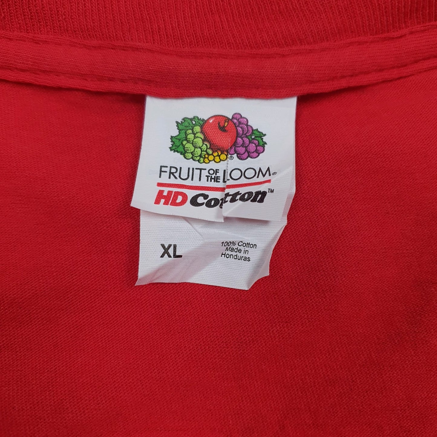 Mens Red Fruit Of The Loom Superbowl 2020  T Shirt