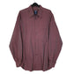 Mens Burgundy Trussardi  Long Sleeve Shirt