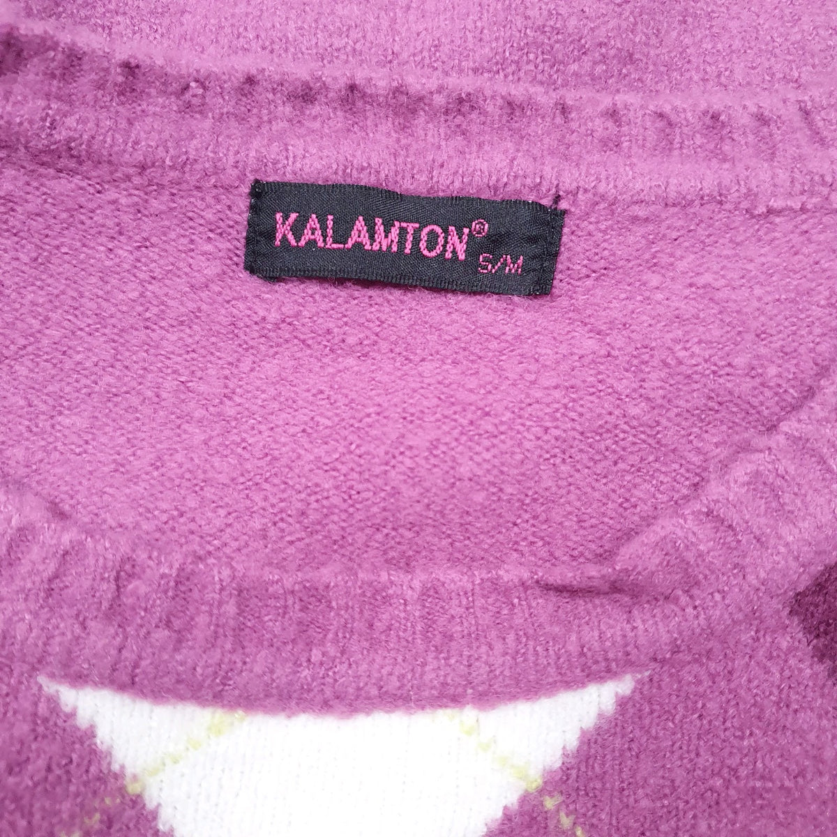 Womens Pink Kalamton  Crewneck Jumper