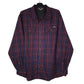 Mens Burgundy Eddie Bauer  Long Sleeve Shirt