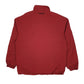 Mens Red Timberland Windbreaker Hoodie Coat
