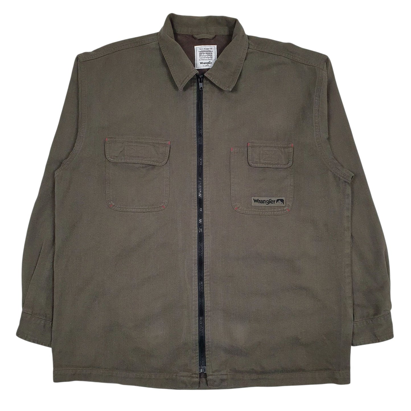 Mens Green Wrangler   Coat
