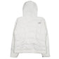 Womens White The North Face  Hoodie Coat